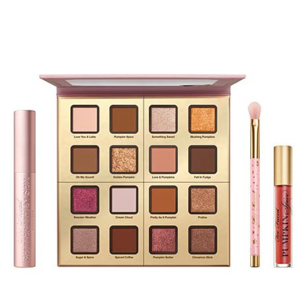 TF PUMPKIN SPICE PALETTE w Gloss 4 dadima1 BNIE